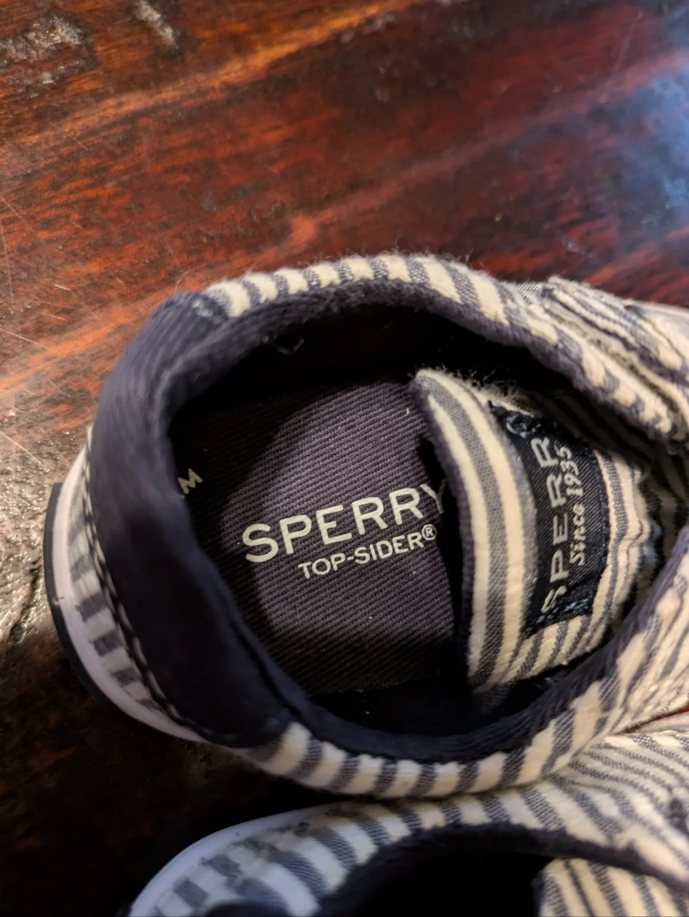 Sperry Striper II Crib Jr Shoe Baby 3m